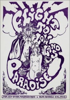 Flight to Lowlands Paradise 1967 festival poster